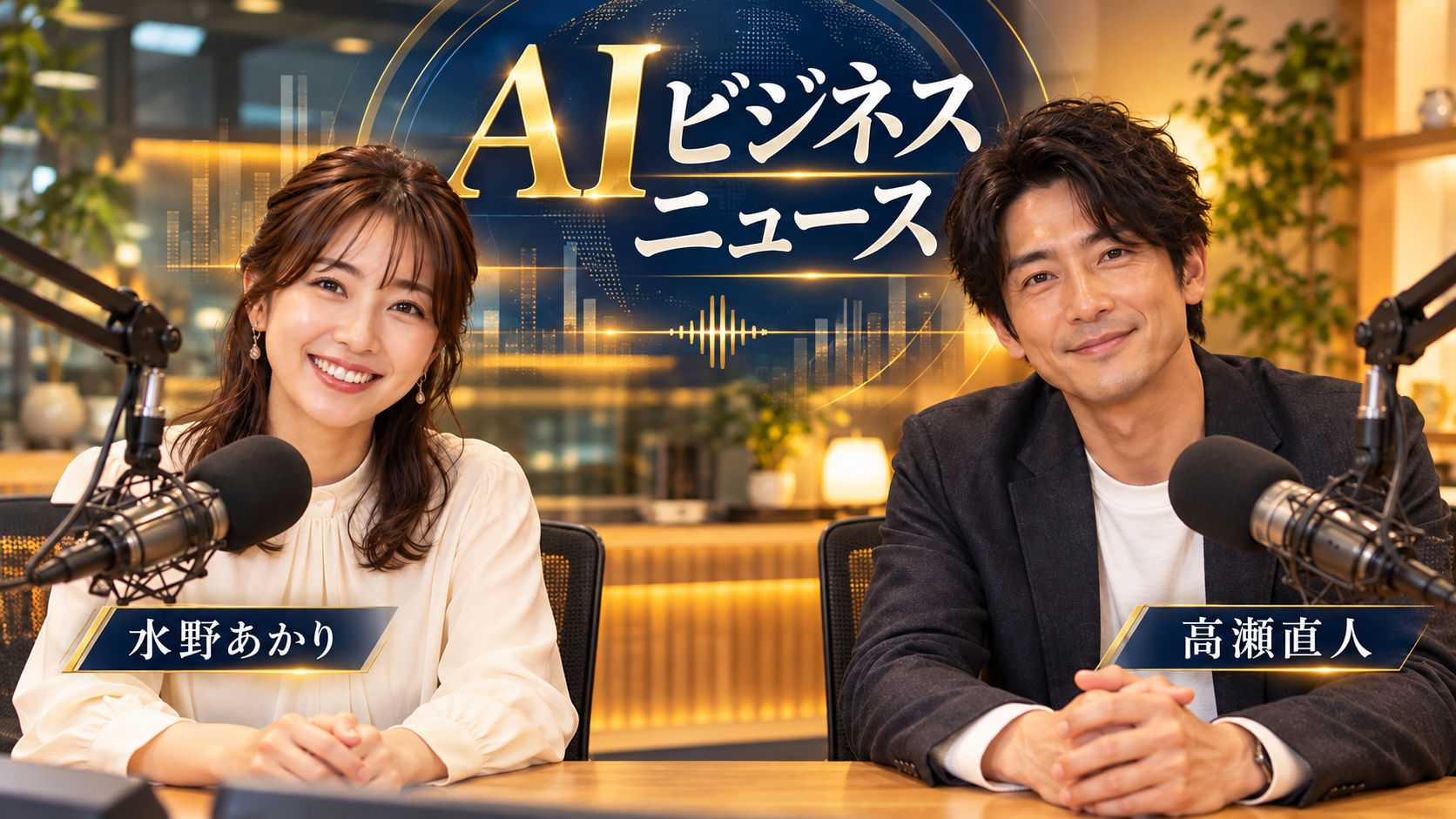 AIビジネスニュースの番組ビジュアル